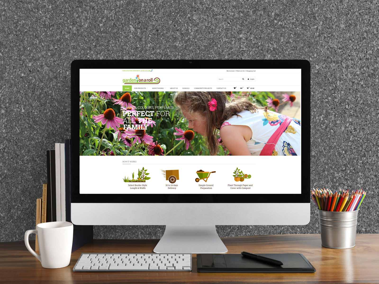 Gardenonaroll Responsive Design